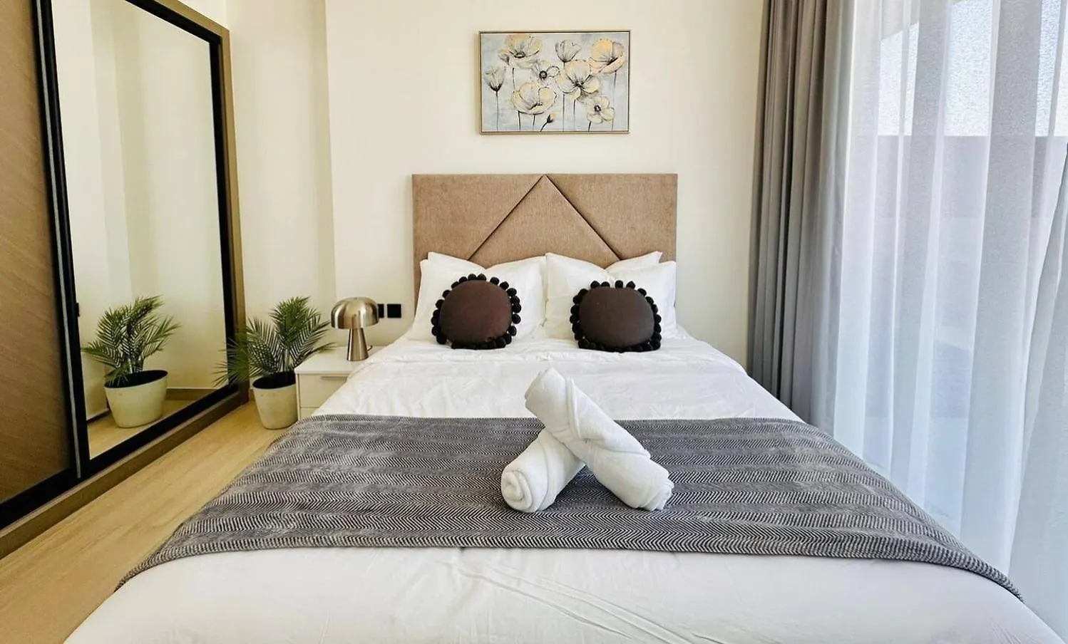 Stunning 1Br Fully Furnished With Balcony In Jvc Apartment Dubai 0*,